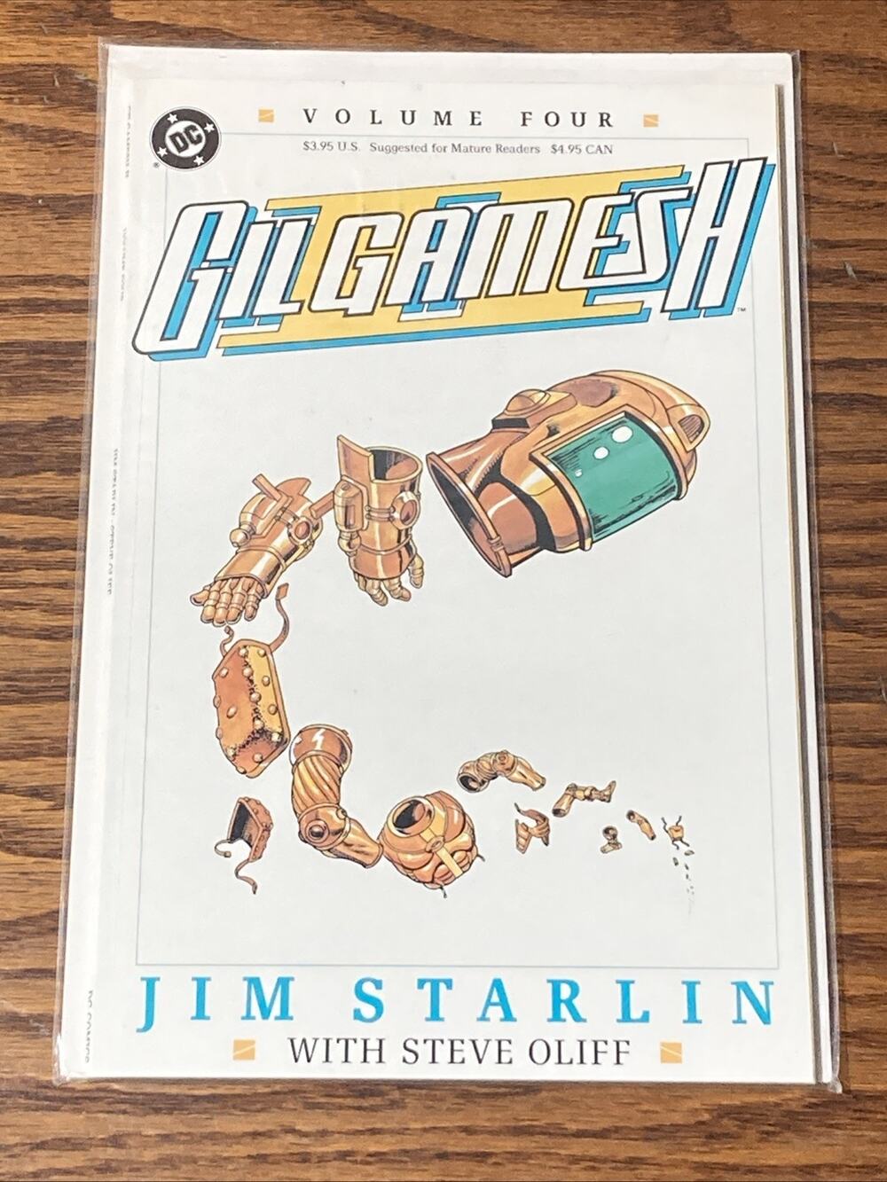 DC Comics Gilgamesh II Volume 4 Jim Starlin Steve Oliff Graphic Novel Comic Book